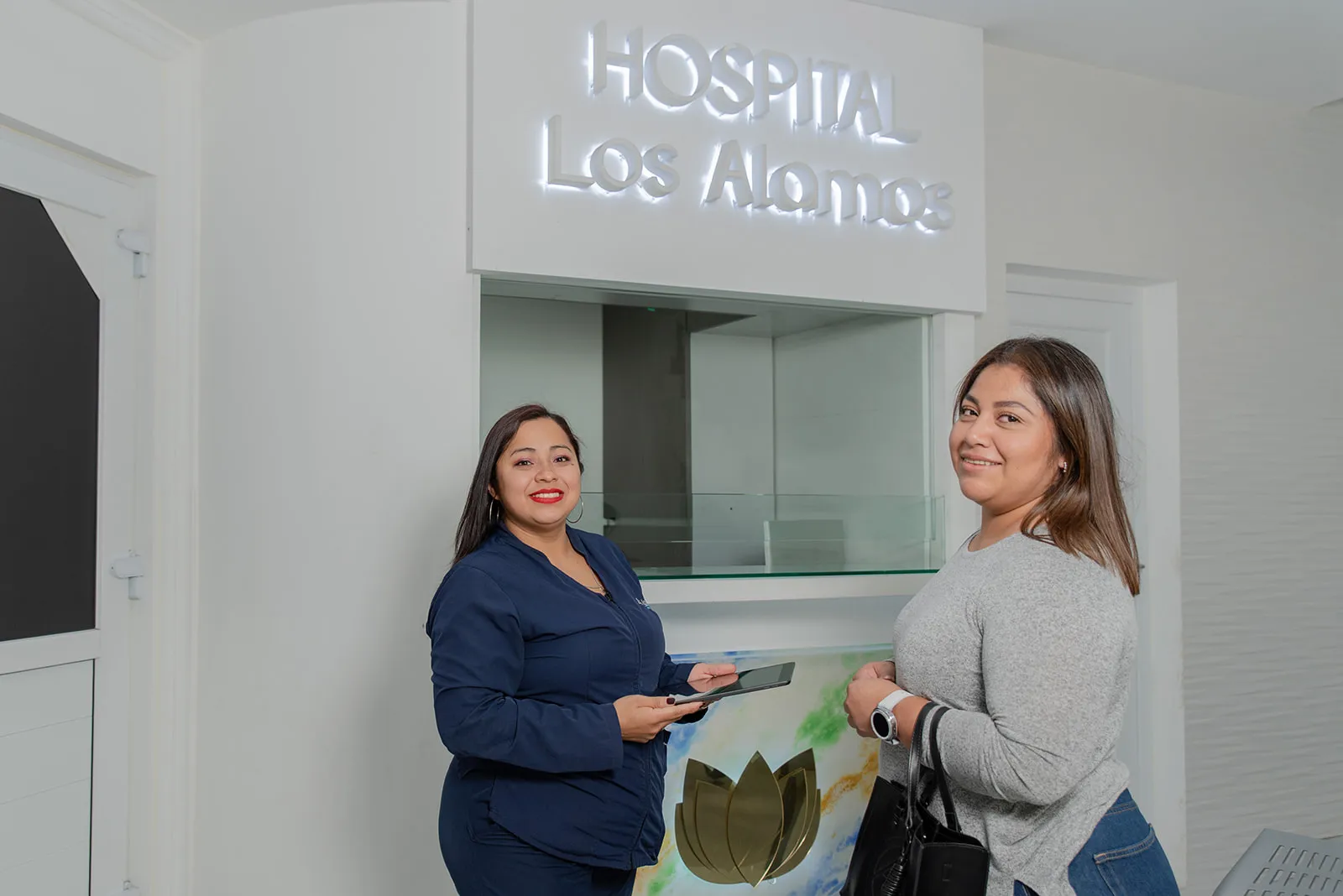 Recepción Hospital Los Álamos