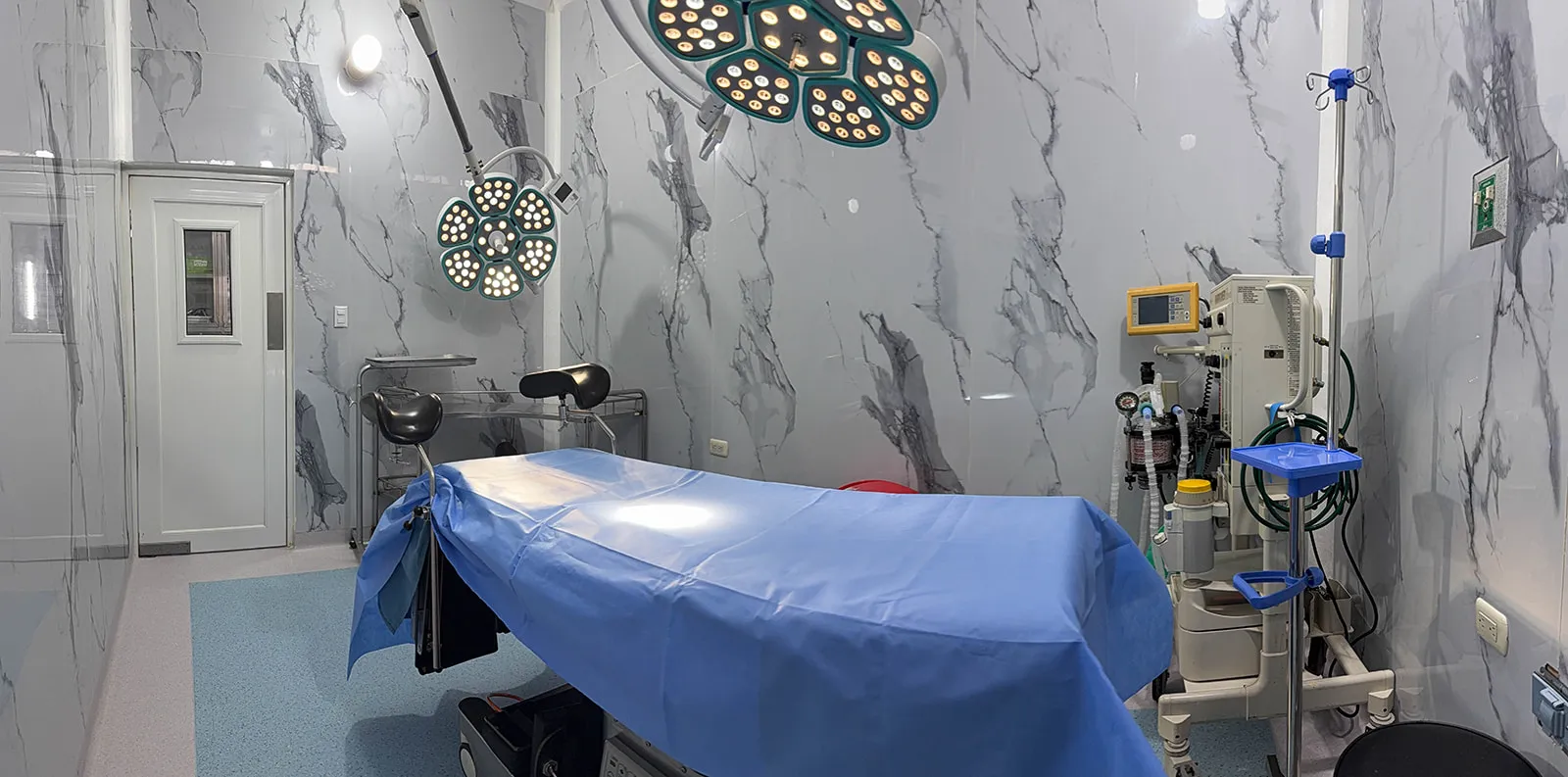 Salas de operaciones Hospital Los Álamos Guatemala