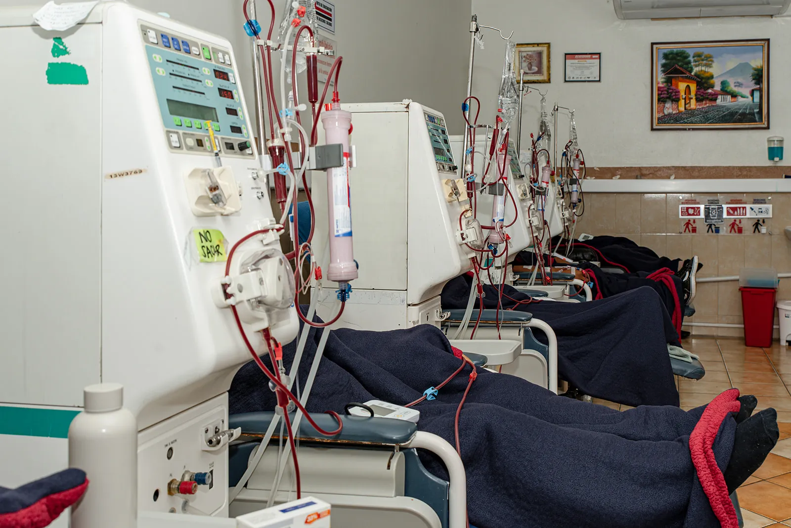 Unidad de hemodiálisis Hospital Los Álamos